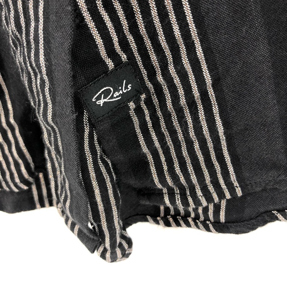 Rails Eloise Top Sagrada Stripe Button Down Shirt… - image 4